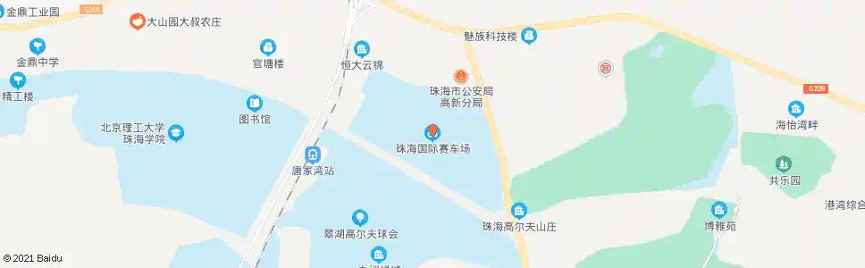 珠海国际赛车场_公交站地图_珠海公交_妙搜公交查询2025