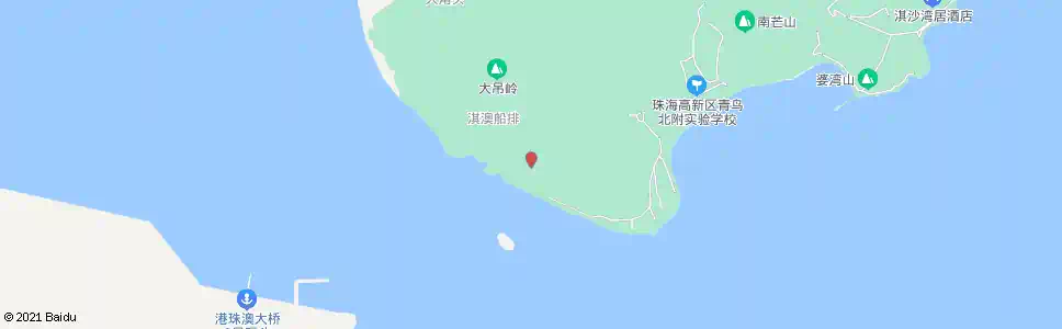 珠海淇澳大桥北_公交站地图_珠海公交_妙搜公交查询2025