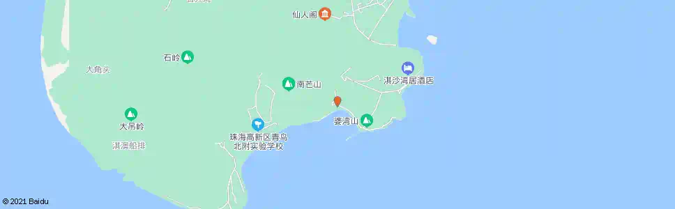 珠海婆湾_公交站地图_珠海公交_妙搜公交查询2025