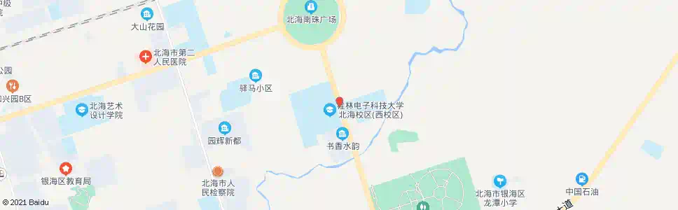 北海桂电北海校区_公交站地图_北海公交_妙搜公交查询2025
