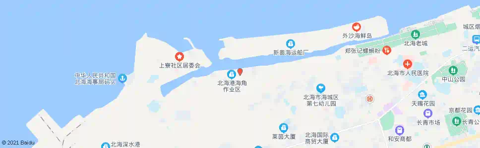 北海批发市场_公交站地图_北海公交_妙搜公交查询2025