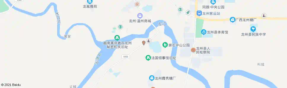 崇左利民街_公交站地图_崇左公交_妙搜公交查询2025