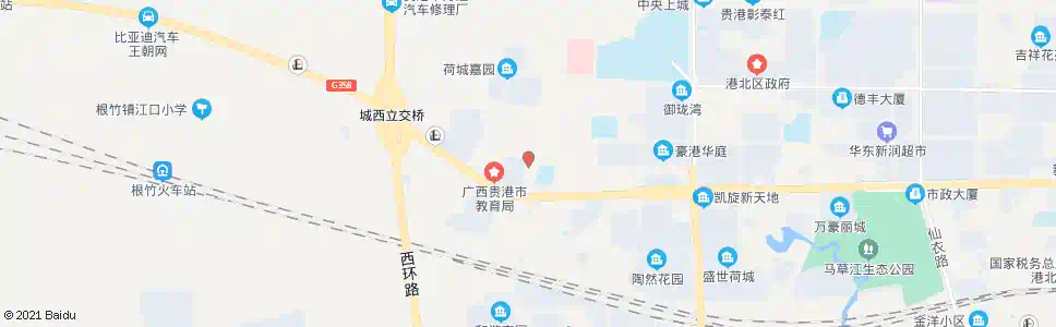 贵港车管所_公交站地图_贵港公交_妙搜公交查询2025