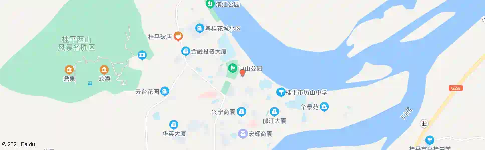 贵港城北小学_公交站地图_贵港公交_妙搜公交查询2025
