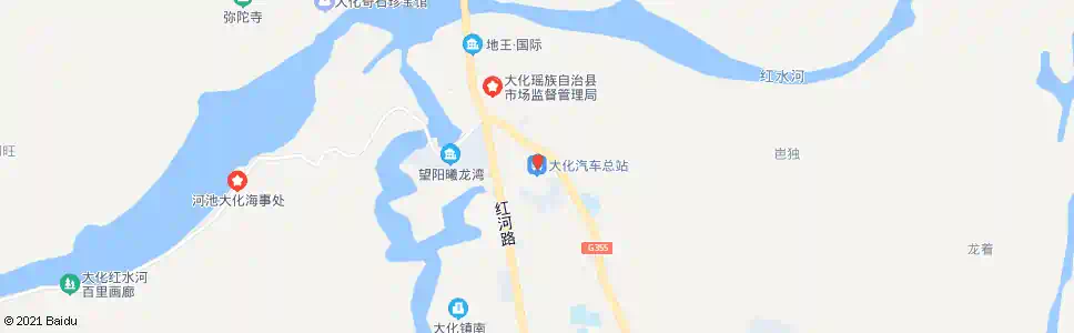 河池大化汽车总站_公交站地图_河池公交_妙搜公交查询2025