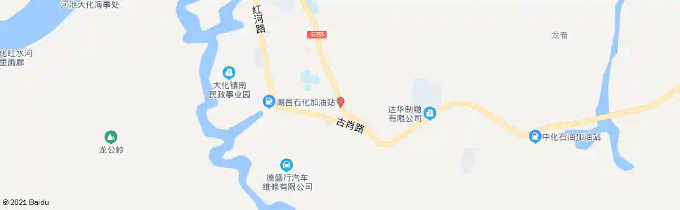 河池周鹿路口_公交站地图_河池公交_妙搜公交查询2025