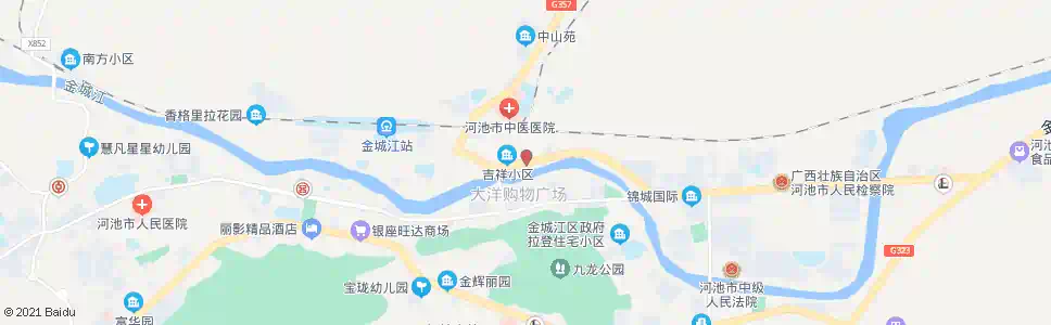 河池城北_公交站地图_河池公交_妙搜公交查询2025