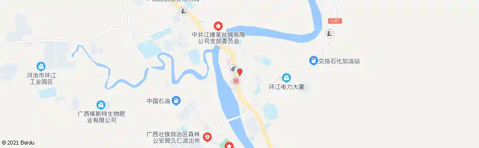 河池中北商场_公交站地图_河池公交_妙搜公交查询2025