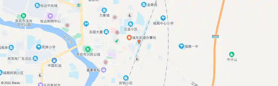 来宾岜山路口_公交站地图_来宾公交_妙搜公交查询2025