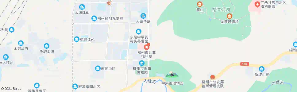 柳州儿童福利院_公交站地图_柳州公交_妙搜公交查询2025