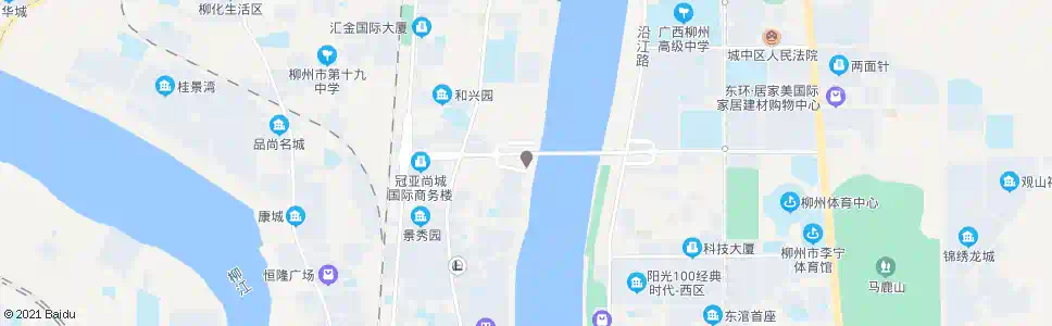柳州上白沙泵站_公交站地图_柳州公交_妙搜公交查询2025