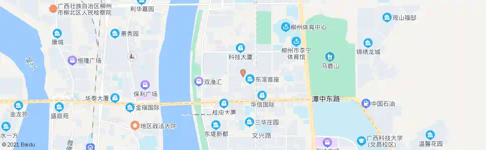 柳州三大院_公交站地图_柳州公交_妙搜公交查询2025