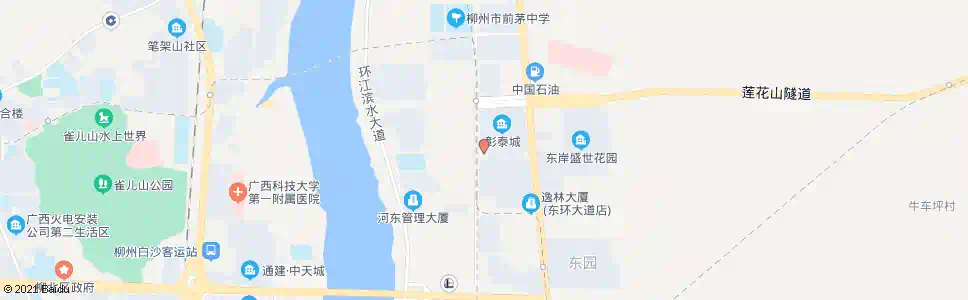 柳州河东经济区_公交站地图_柳州公交_妙搜公交查询2025