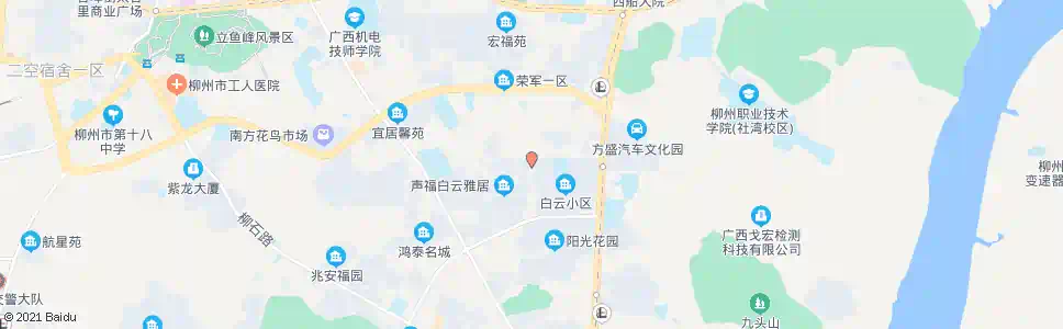 柳州茅山路_公交站地图_柳州公交_妙搜公交查询2025