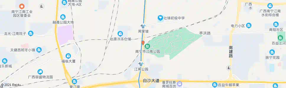 南宁壮锦大道中_公交站地图_南宁公交_妙搜公交查询2025