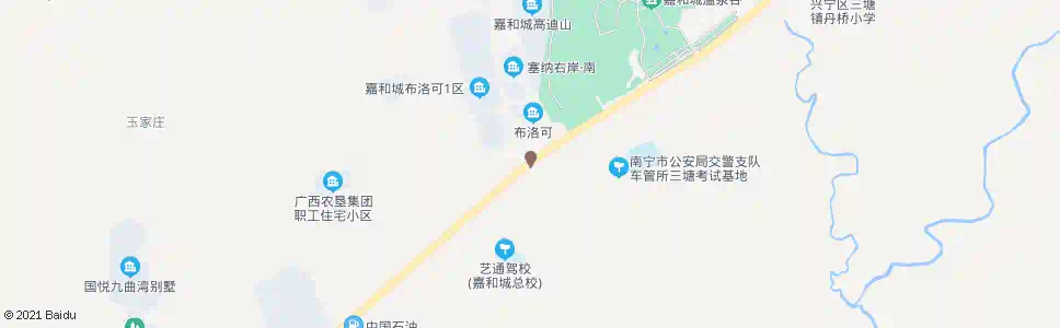 南宁三棵树_公交站地图_南宁公交_妙搜公交查询2025