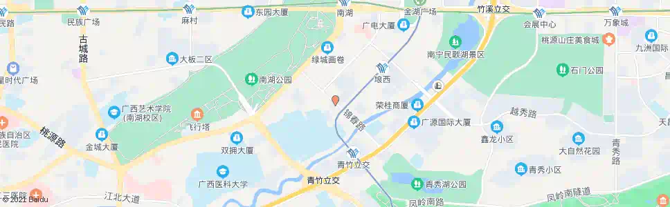 南宁锦春金湖路口_公交站地图_南宁公交_妙搜公交查询2025