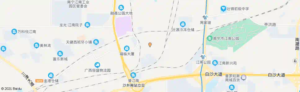 南宁南站粮油市场_公交站地图_南宁公交_妙搜公交查询2025