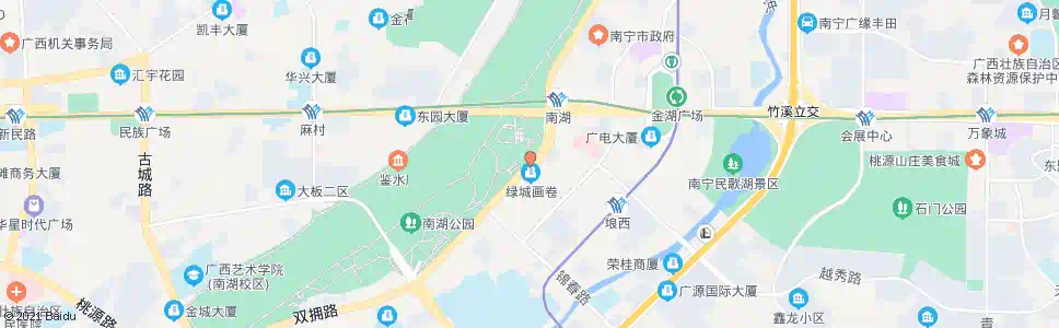 南宁双拥桂春路口_公交站地图_南宁公交_妙搜公交查询2025