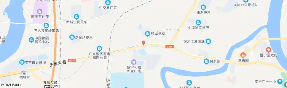 南宁龙华龙岗路口_公交站地图_南宁公交_妙搜公交查询2025