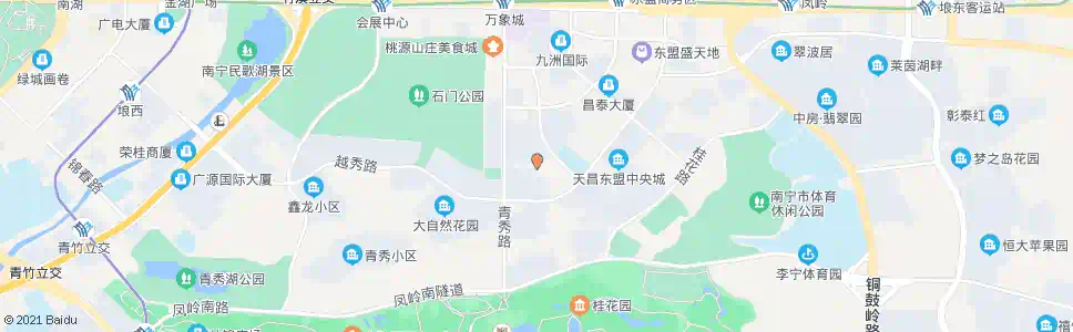 南宁木槿路_公交站地图_南宁公交_妙搜公交查询2025