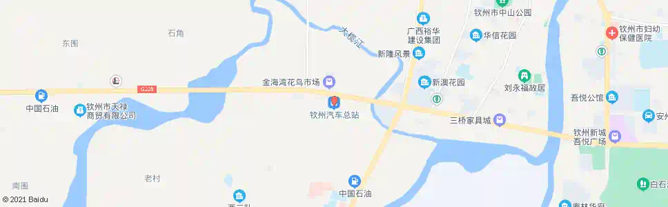 钦州汽车站_公交站地图_钦州公交_妙搜公交查询2025