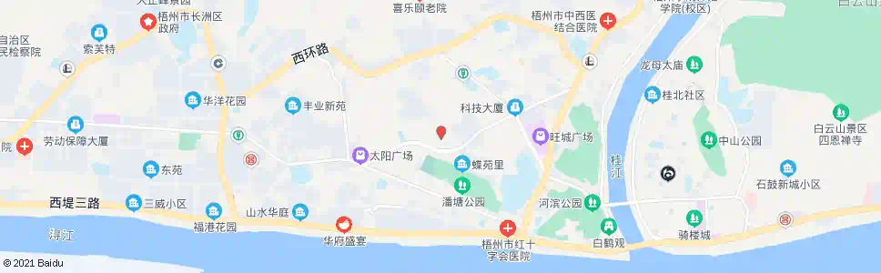 梧州龙骨冲小区_公交站地图_梧州公交_妙搜公交查询2025