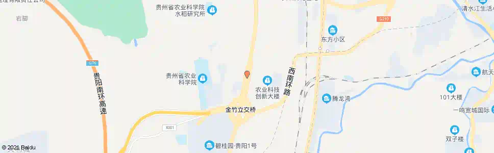 贵阳甲秀南路(中)_公交站地图_贵阳公交_妙搜公交查询2025