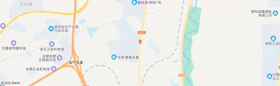 贵阳竹林村_公交站地图_贵阳公交_妙搜公交查询2025