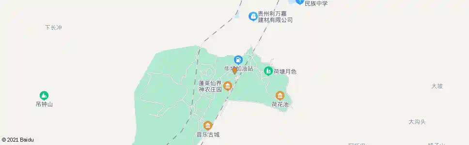 贵阳蓬莱村_公交站地图_贵阳公交_妙搜公交查询2025