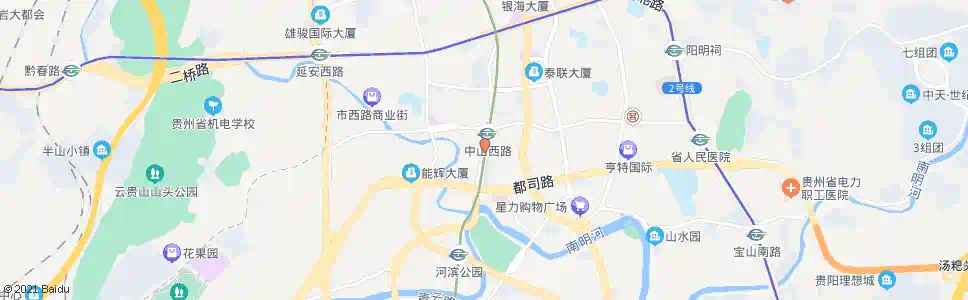 贵阳县府路口_公交站地图_贵阳公交_妙搜公交查询2025