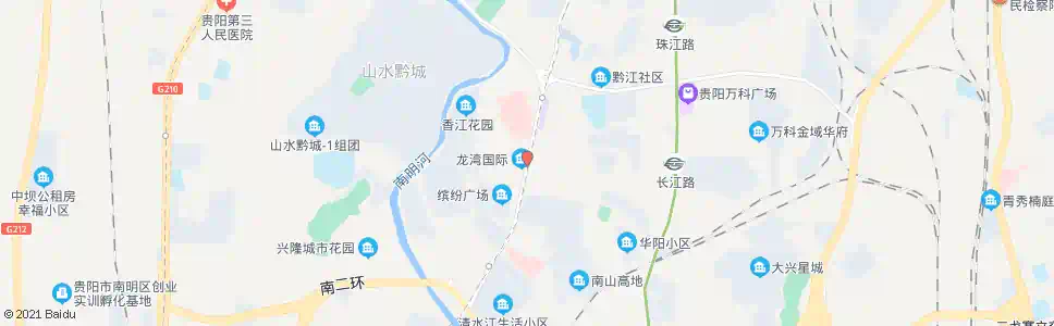 贵阳淮河路口_公交站地图_贵阳公交_妙搜公交查询2025