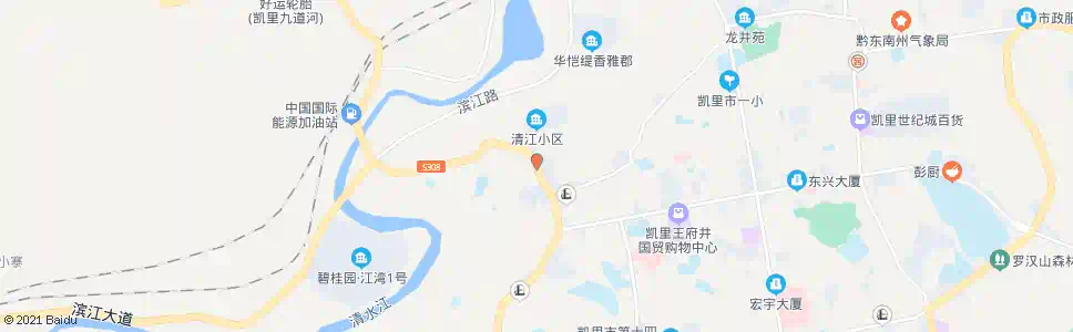 黔东南凯里三小_公交站地图_黔东南公交_妙搜公交查询2025
