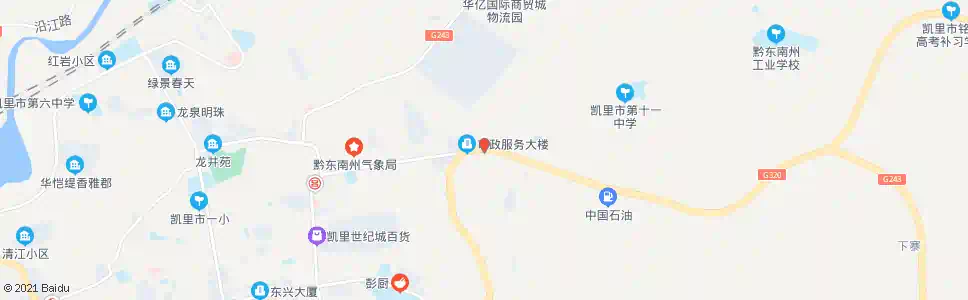 黔东南市政服务大楼_公交站地图_黔东南公交_妙搜公交查询2025