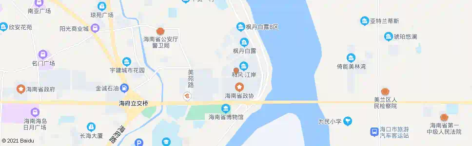 海口省检察院_公交站地图_海口公交_妙搜公交查询2025