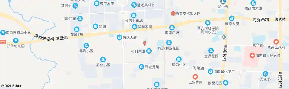海口科技大道_公交站地图_海口公交_妙搜公交查询2025