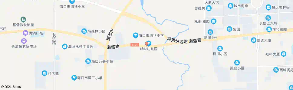 海口琼花村_公交站地图_海口公交_妙搜公交查询2025
