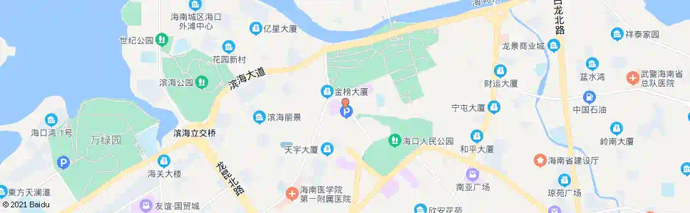 海口泰龙城_公交站地图_海口公交_妙搜公交查询2025