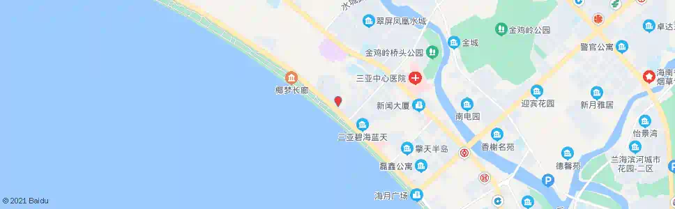 三亚绿海田园小区_公交站地图_三亚公交_妙搜公交查询2025