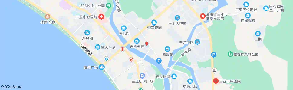 三亚月川小学_公交站地图_三亚公交_妙搜公交查询2025