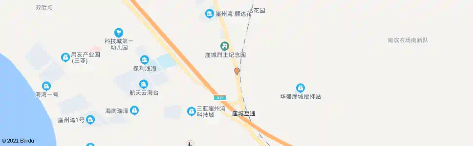 三亚蔬菜集散中心_公交站地图_三亚公交_妙搜公交查询2025