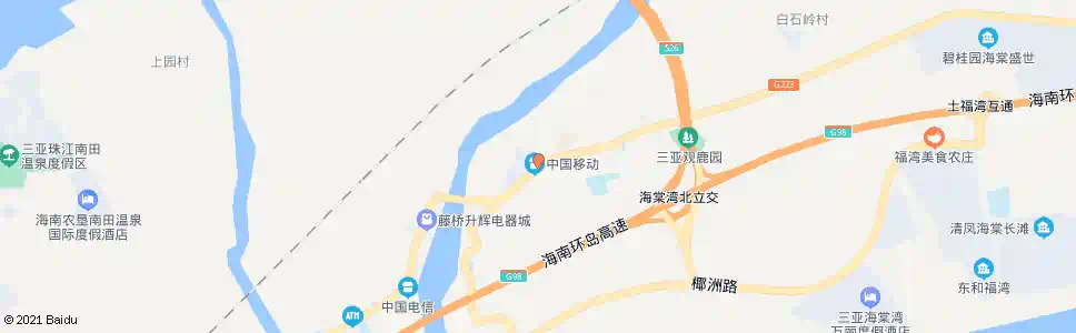 三亚南田农场_公交站地图_三亚公交_妙搜公交查询2025