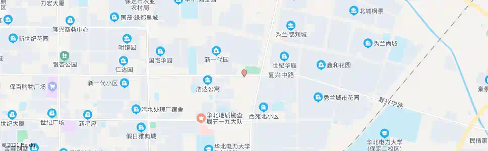 保定新一代C区南门_公交站地图_保定公交_妙搜公交查询2025
