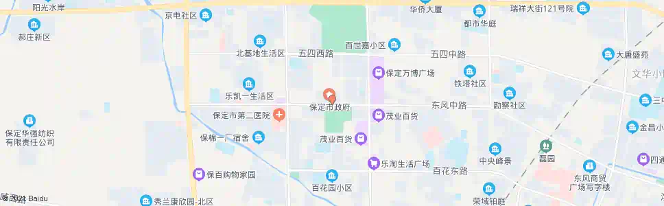 保定九级_公交站地图_保定公交_妙搜公交查询2025