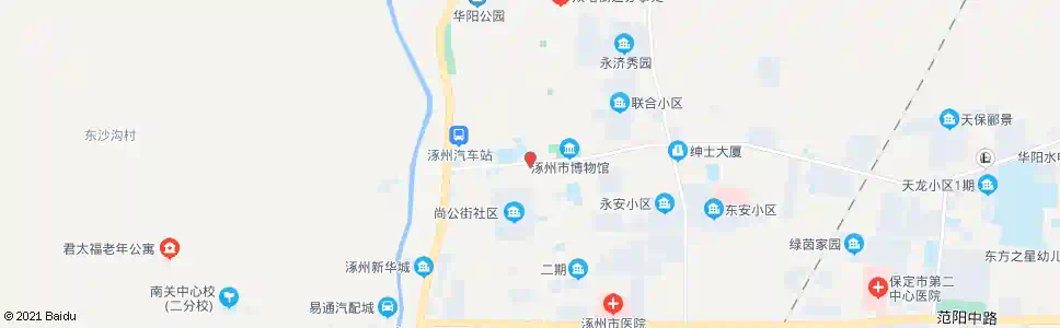 保定鼓楼大街_公交站地图_保定公交_妙搜公交查询2025