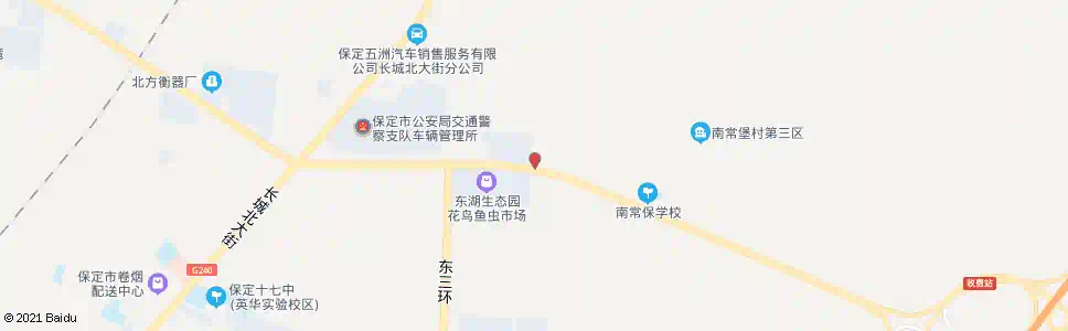 保定南常保_公交站地图_保定公交_妙搜公交查询2025