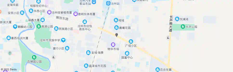 沧州沧州安定医院_公交站地图_沧州公交_妙搜公交查询2025