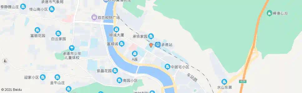 承德金海湖_公交站地图_承德公交_妙搜公交查询2025