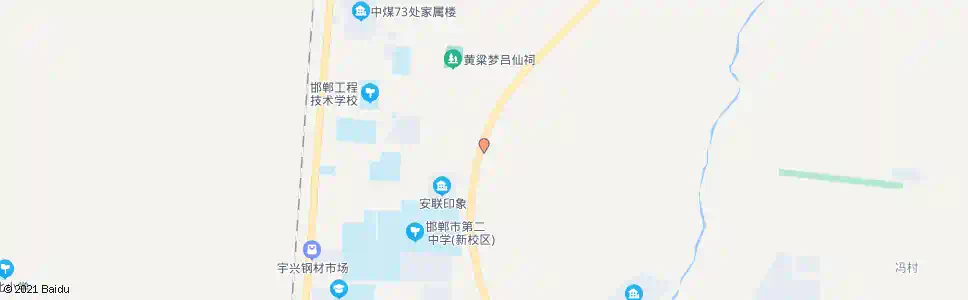 邯郸黄粱梦东口_公交站地图_邯郸公交_妙搜公交查询2025
