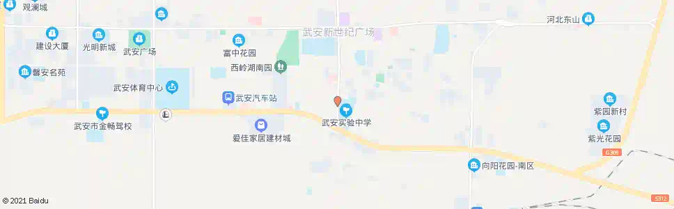 邯郸实验中学_公交站地图_邯郸公交_妙搜公交查询2025